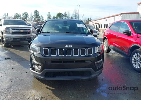 2021 Jeep Compass Sport Fwd z USA, uszkodzony, nr VIN 3C4NJCABXMT505220